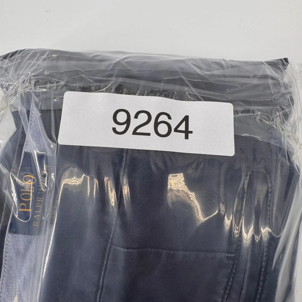 Polo Ralph Lauren Chino Pants Mens 40x36 Navy Blue Stretch Classic Fit Straight